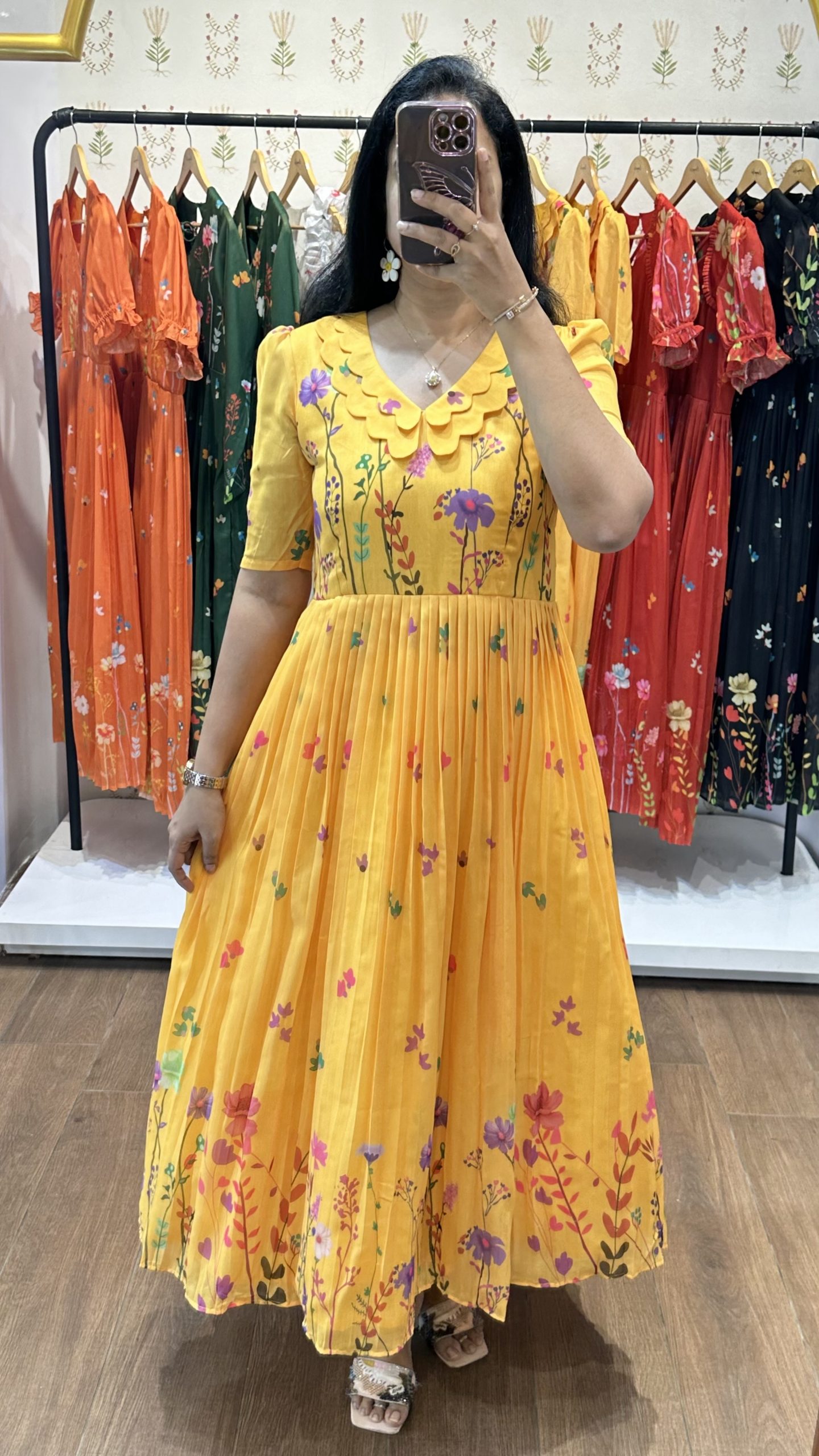 Harshita  Yellow Kurta Set