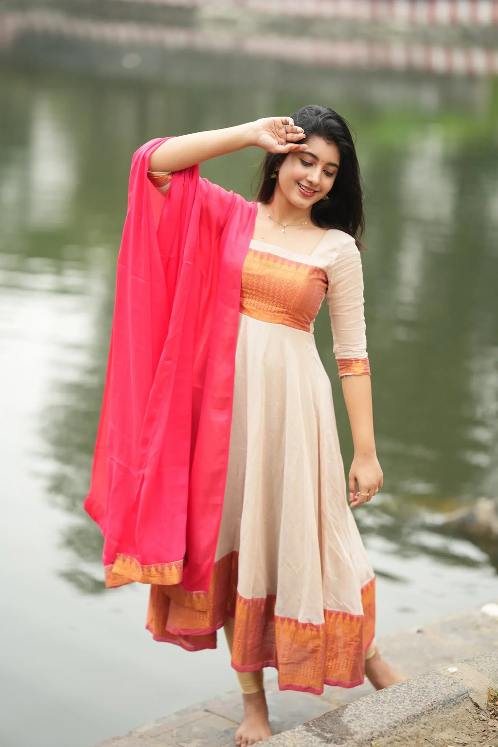 Navya Pure Cotton Anarkali
