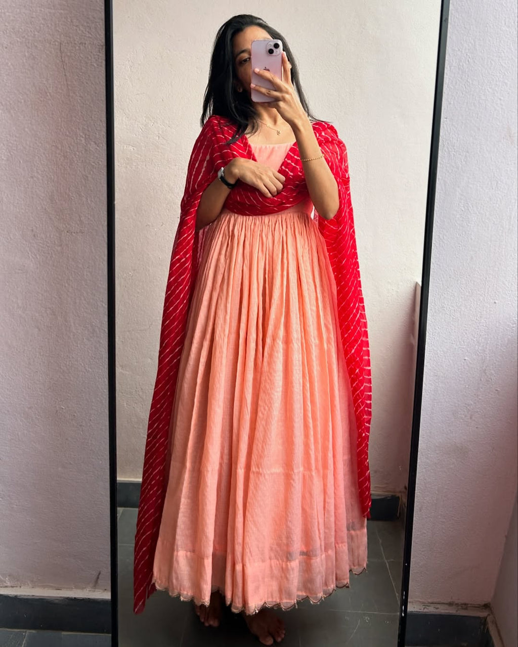 Harini Lehar Red Suit Set