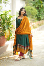Triveni Shrungar Pure Handloom Anarkali
