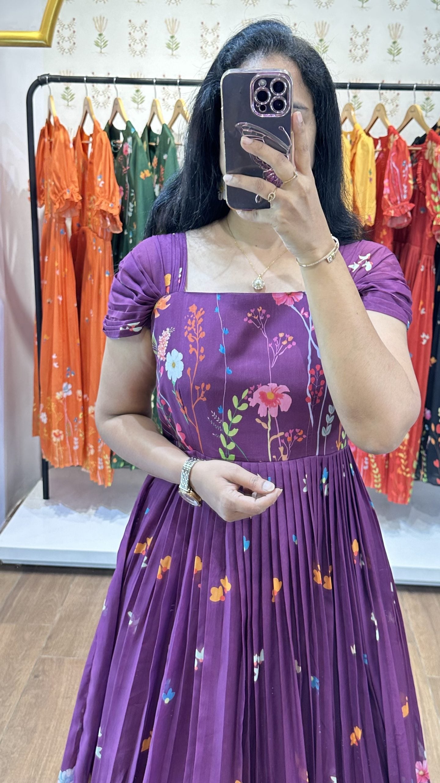 Kashish  Purple Kurta Set