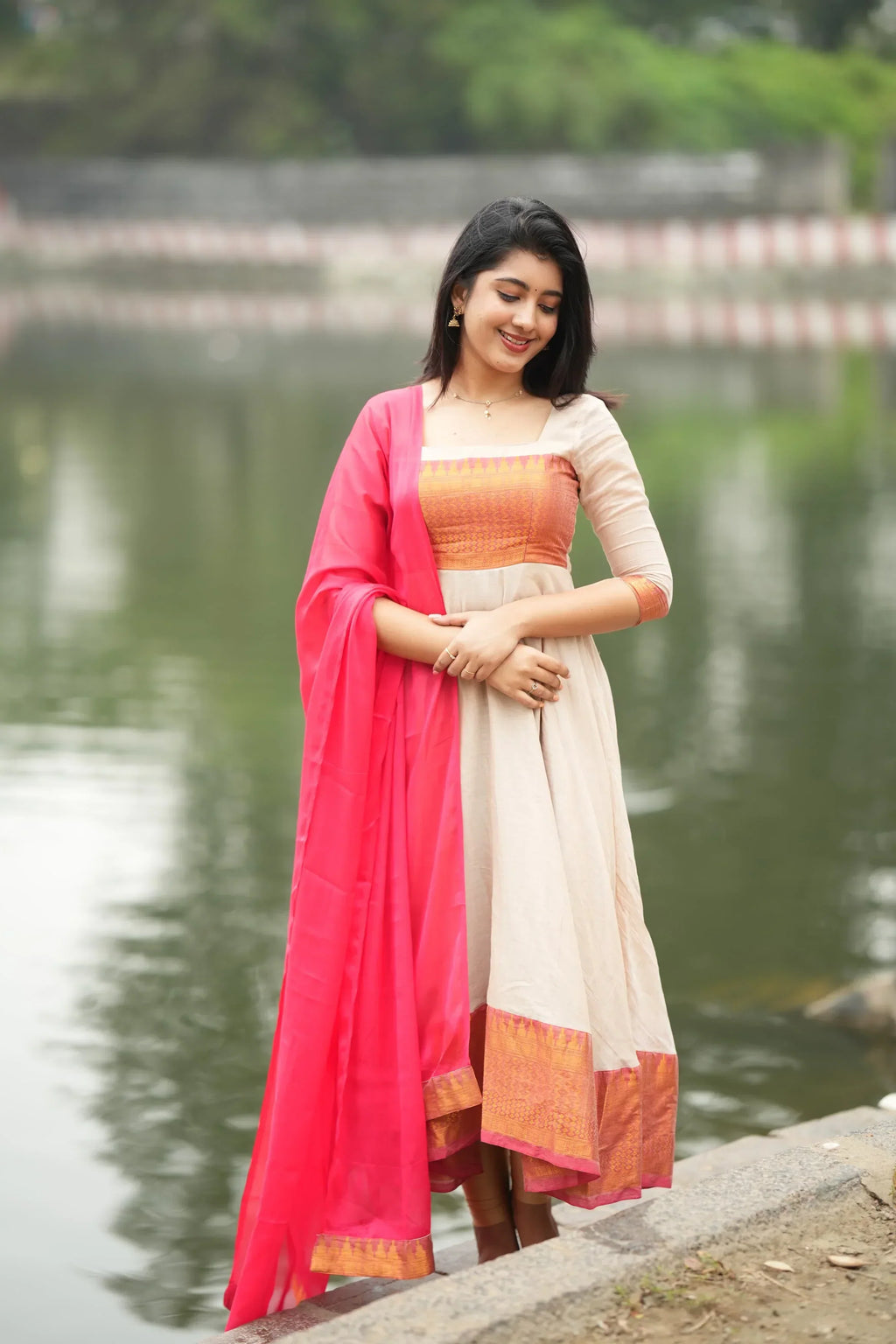 Navya Pure Cotton Anarkali