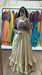 Wamika Maroon Green Suit Set