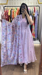 Eirene Lavender Kurti Set