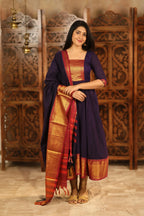 Qasmiya Shrungar Pure Cotton Anarkali