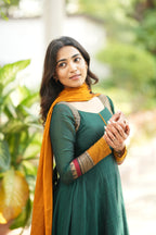 Triveni Shrungar Pure Handloom Anarkali