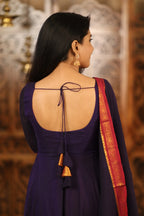 Qasmiya Shrungar Pure Cotton Anarkali