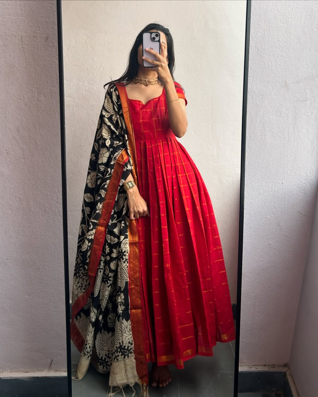 Aarushi Flared Kurta Dupatta Set