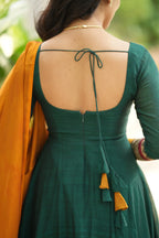 Triveni Shrungar Pure Handloom Anarkali