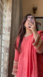 Chand Rose Pink 3PC Suit Set