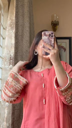 Chand Rose Pink 3PC Suit Set