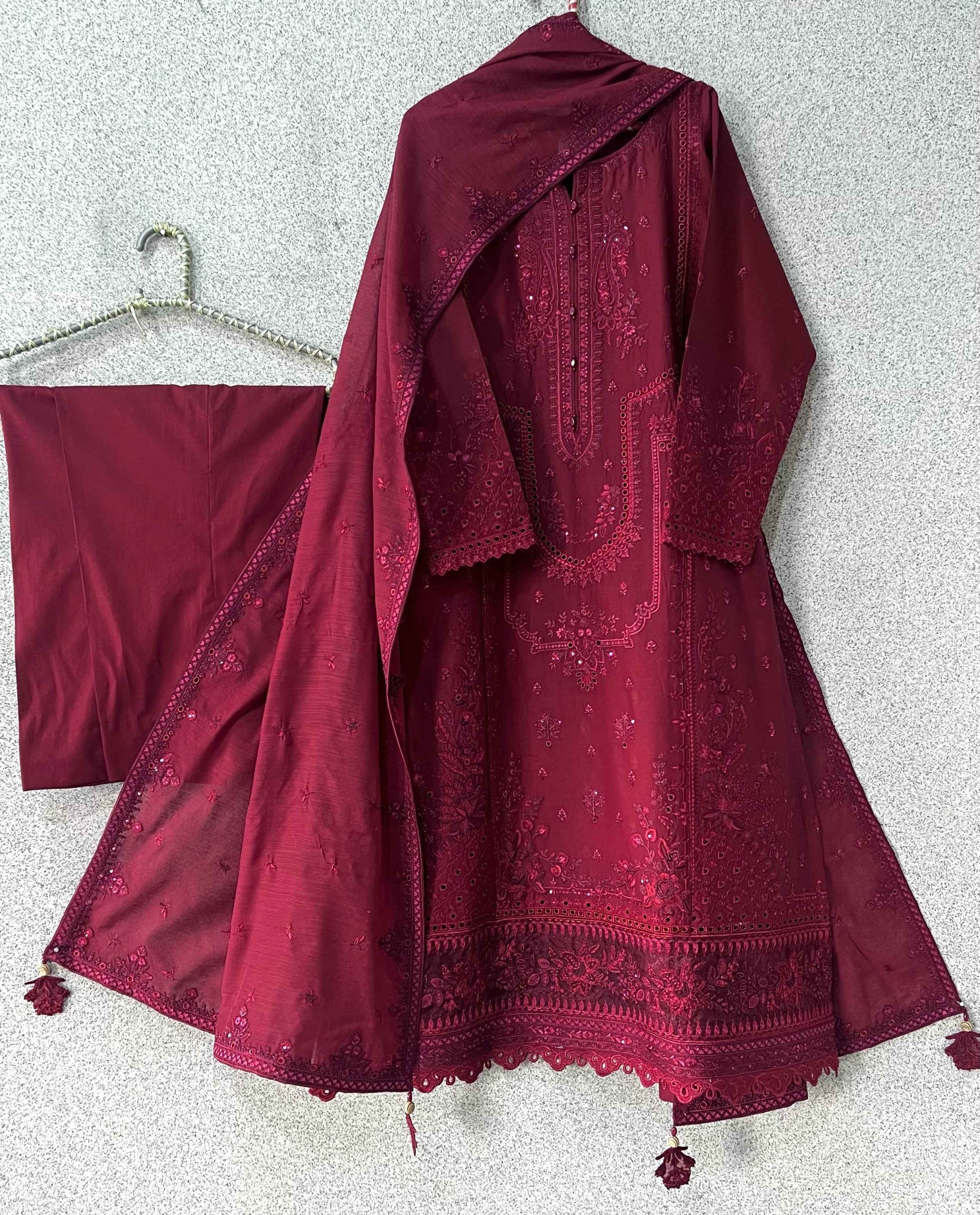 Lavya Intricate Resham Lawn Suit