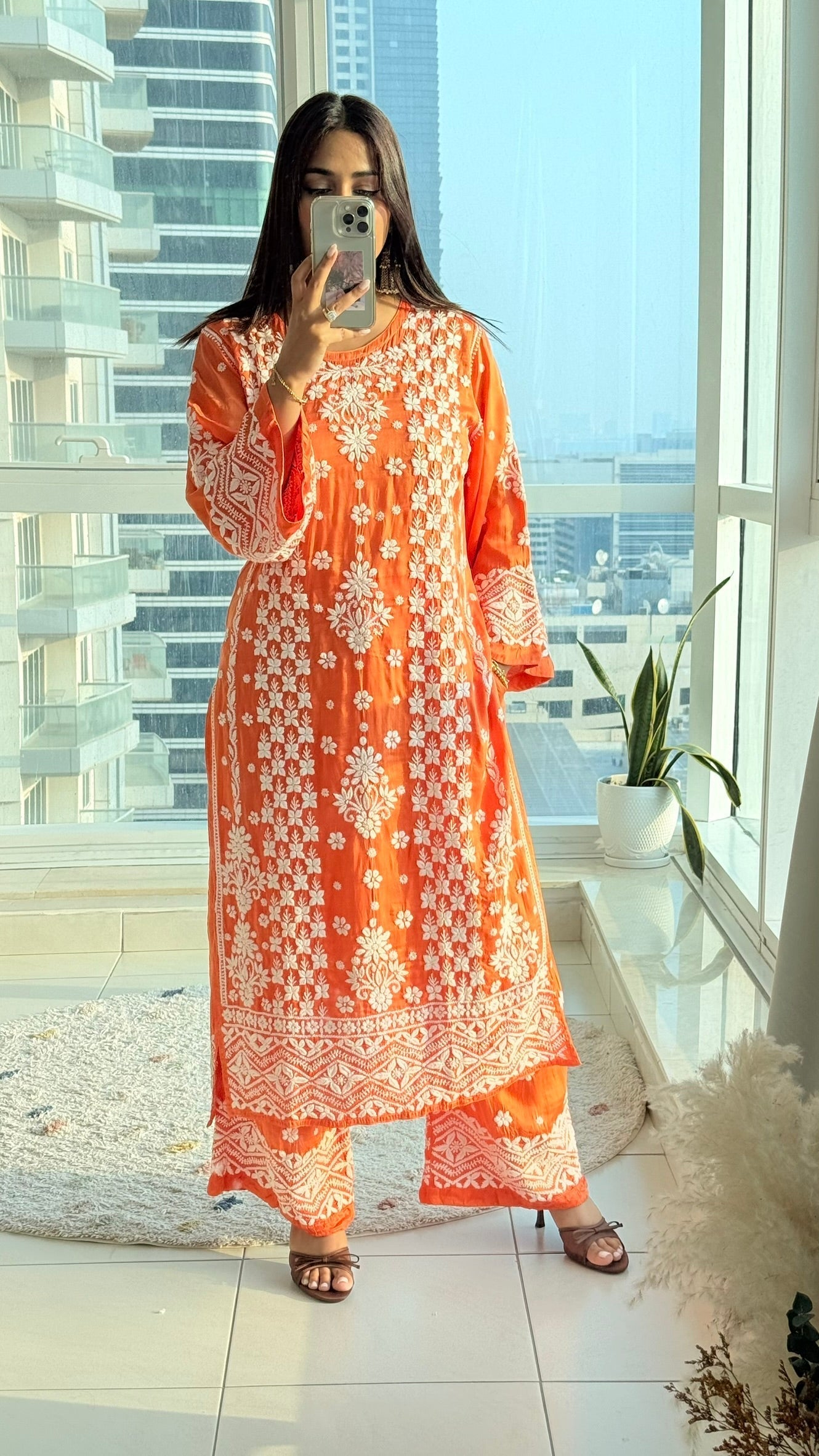 Anvika Muslin Modal Satin Co-ord Set